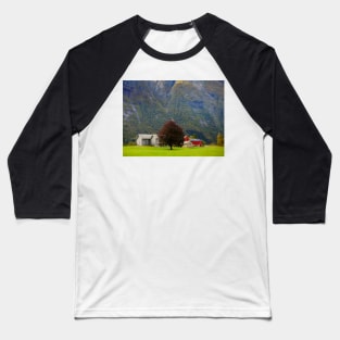 Norwegian Farm Baseball T-Shirt